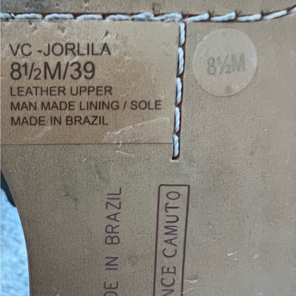 Vince Camuto Leather Mules - Picture 5 of 6